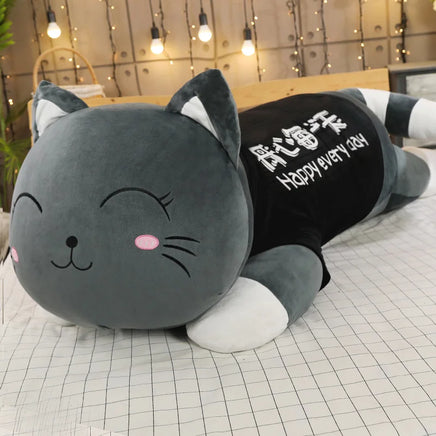 Big Size Cute Cat Plush Toy High Quality Soft Animal Stuffed Sofa Bed Pillow Cushion Girl Kid Birthday Gift 14