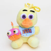 Freddy Plush Foxy Chica Bonnie Springtrap Golden Freddy Fazbear 25cm Plush Soft Stuffed Gift Z 15CM pendant