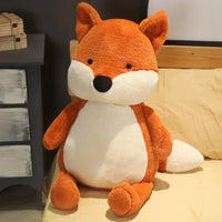Lusy Store LLC Cute Plush Fox Toy Pillow Big Size Stuffed Animal Fox Soft Gift for Children Plush