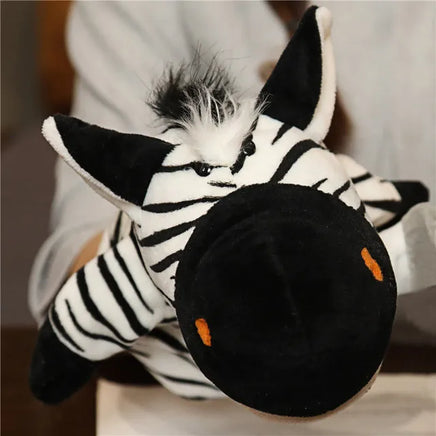 Giraffe Plush Toy – Soft & Educational Hand Puppet, 10.6" (27CM) – Lusy Store Zebra