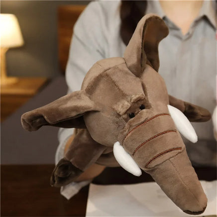 Giraffe Plush Toy – Soft & Educational Hand Puppet, 10.6" (27CM) – Lusy Store Elephant