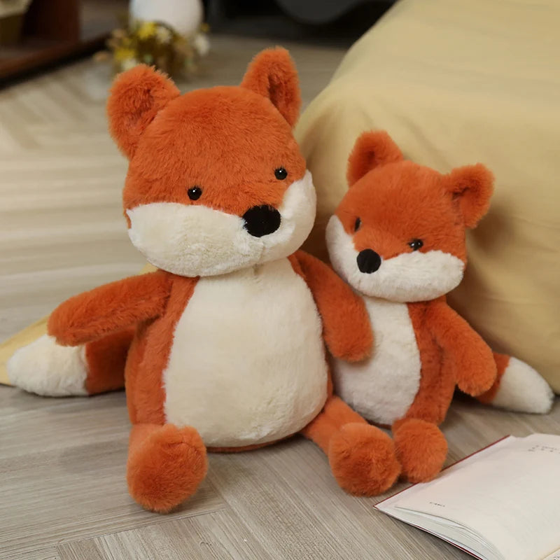 Cute Plush Fox Toy Pillow Big Size Stuffed Animal Fox Soft Gift for Children