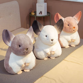 Lusy Store LLC Hamster Pillow Cute Plushy Chinchillas Plush Doll Soft Toy Stuffed Animals Pillows Plush Toy Plush