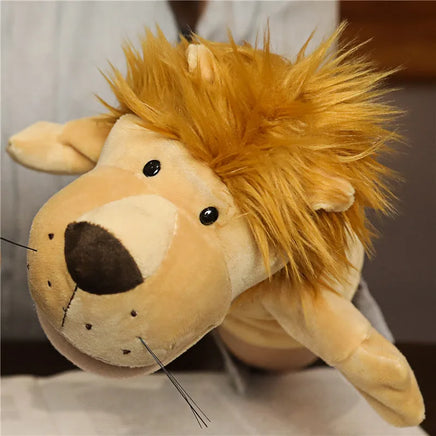 Giraffe Plush Toy Hand Puppet – Soft & Realistic Jungle Animal, 10.6" – Lusy Store 6 10.6"