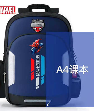 Spiderman Backpack New School Bags For Boys Primary Student Shoulder Grade 1-3 Mochilas B106
