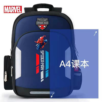 Spiderman Backpack New School Bags For Boys Primary Student Shoulder Grade 1-3 Mochilas B106