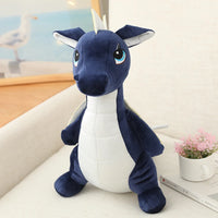 Giasnt Cute Flying Dinosaur Plush Toys Stuffed Animal Dragon Toy Dolls for Kids Gift blue