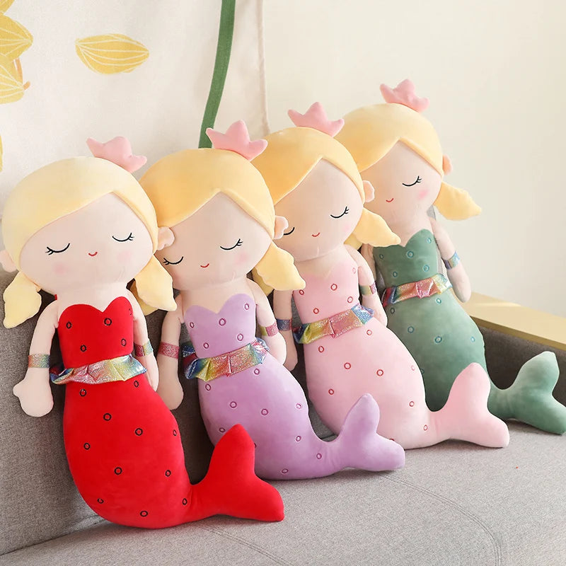 Lusy Store LLC Large Mermaid High Quality Filled Cotton Stuffed Plush Toy Plush