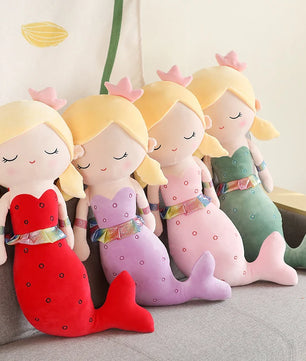 Lusy Store LLC Large Mermaid High Quality Filled Cotton Stuffed Plush Toy Plush