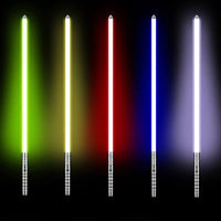 RGB Metal Lightsaber Laser Sword Toys Light Saber Espada Brinquedos Sabre De Luz Juguetes Kpop Lightstick Zabawki Oyuncak Lusy Store