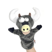 Giraffe Plush Toy – Soft & Educational Hand Puppet, 10.6" (27CM) – Lusy Store Bull