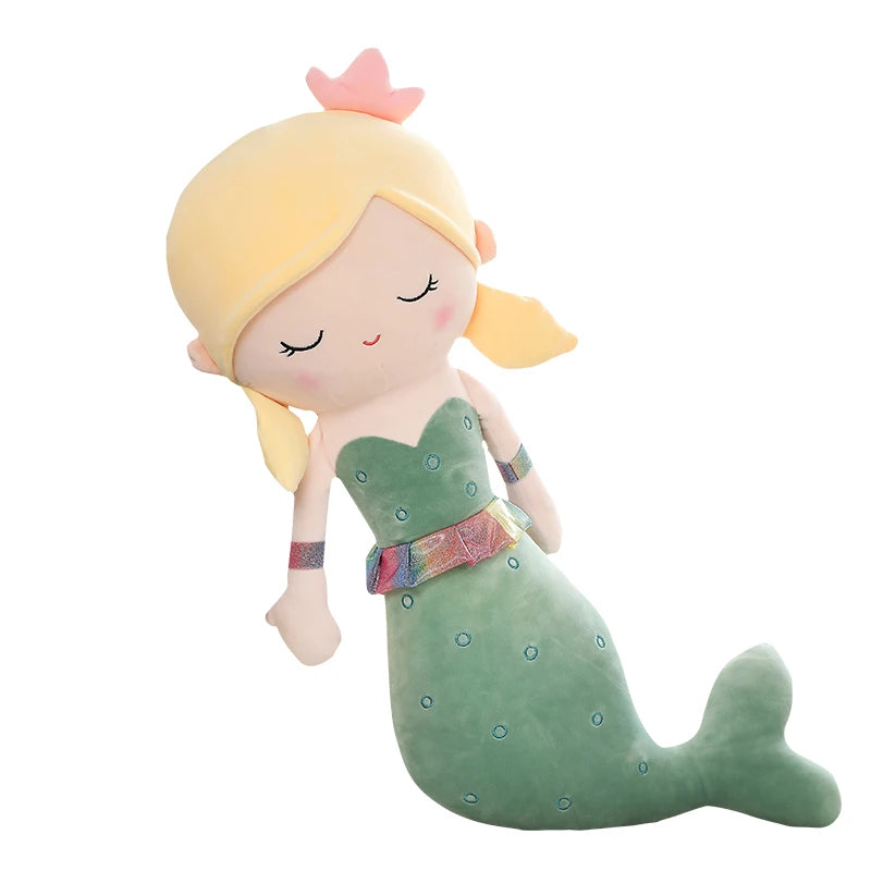 Lusy Store LLC Large Mermaid High Quality Filled Cotton Stuffed Plush Toy Plush