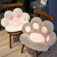Lusy Store LLC Paw Pillow Animal Seat Cushion Stuffed Plush Sofa Indoor Floor Home Chair Decor Winter Children Girls Gift Plush