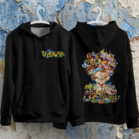 Dragon Ball Z Hoodie Loose Casual Clothing Goku DBZ Anime Fashion Hooded Pullover Personality Streetwear 16