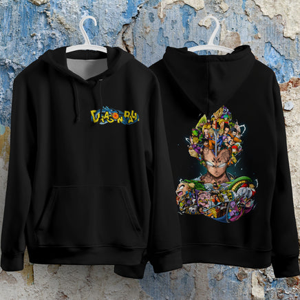 Dragon Ball Z Hoodie Loose Casual Clothing Goku DBZ Anime Fashion Hooded Pullover Personality Streetwear 1