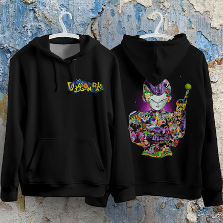 Dragon Ball Z Hoodie Loose Casual Clothing Goku DBZ Anime Fashion Hooded Pullover Personality Streetwear 2