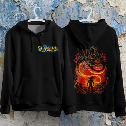 Dragon Ball Z Hoodie Loose Casual Clothing Goku DBZ Anime Fashion Hooded Pullover Personality Streetwear 9