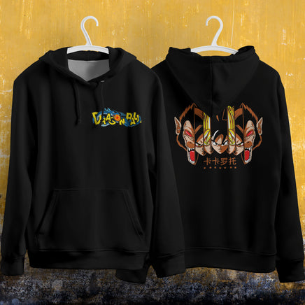 Dragon Ball Z Hoodie Loose Casual Clothing DBZ Goku Anime Fashion Long Sleeve Hooded Pullover Personality Streetwear 4