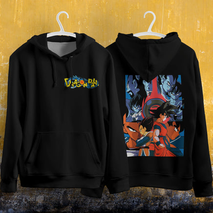 Dragon Ball Z Hoodie Loose Casual Clothing DBZ Goku Anime Fashion Long Sleeve Hooded Pullover Personality Streetwear 7