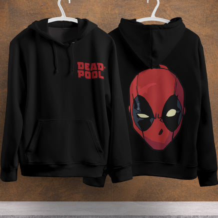 Deadpool Hoodie Casual Clothing Fashion Black Hoodie Cotton Long Sleeve Hooded Pullover Personality Streetwear 2