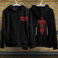 Deadpool Hoodie Casual Clothing Fashion Black Hoodie Cotton Long Sleeve Hooded Pullover Personality Streetwear 10