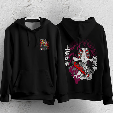 Demon Slayer Hoodie Loose Casual Clothing Rengoku Tanjiro Zenitsu Inosuke Anime Streetwear Personality 1