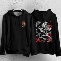 Demon Slayer Hoodie Loose Casual Clothing Rengoku Tanjiro Zenitsu Inosuke Anime Streetwear Personality 4