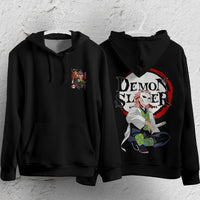 Demon Slayer Hoodie Loose Casual Clothing Rengoku Tanjiro Zenitsu Inosuke Anime Streetwear Personality 11