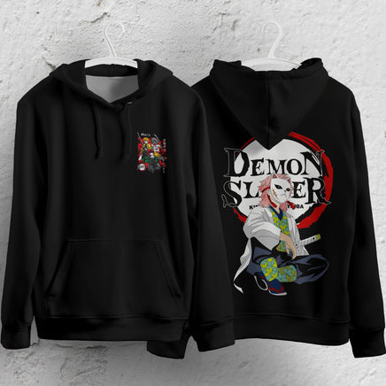 Demon Slayer Hoodie Loose Casual Clothing Rengoku Tanjiro Zenitsu Inosuke Anime Streetwear Personality 11