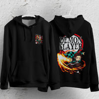 Demon Slayer Hoodie Loose Casual Clothing Rengoku Tanjiro Zenitsu Inosuke Anime Streetwear Personality 13