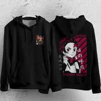 Demon Slayer Hoodie Loose Casual Clothing Rengoku Tanjiro Zenitsu Inosuke Anime Streetwear Personality 16