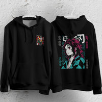 Demon Slayer Hoodie Loose Casual Clothing Rengoku Tanjiro Zenitsu Inosuke Anime Streetwear Personality 2