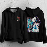 Demon Slayer Hoodie Loose Casual Clothing Rengoku Tanjiro Zenitsu Inosuke Anime Streetwear Personality 5