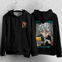Demon Slayer Hoodie Loose Casual Clothing Rengoku Tanjiro Zenitsu Inosuke Anime Streetwear Personality 8