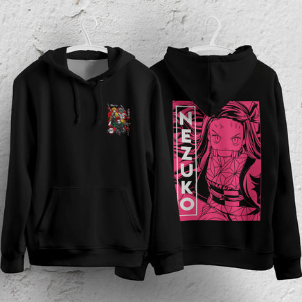 Demon Slayer Hoodie Loose Casual Clothing Rengoku Tanjiro Zenitsu Inosuke Anime Streetwear Personality 1