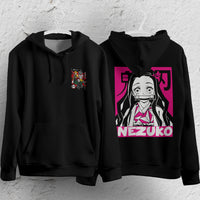 Demon Slayer Hoodie Loose Casual Clothing Rengoku Tanjiro Zenitsu Inosuke Anime Streetwear Personality 2