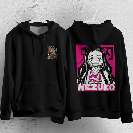 Demon Slayer Hoodie Loose Casual Clothing Rengoku Tanjiro Zenitsu Inosuke Anime Streetwear Personality 2