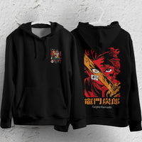 Demon Slayer Hoodie Loose Casual Clothing Rengoku Tanjiro Zenitsu Inosuke Anime Streetwear Personality 3