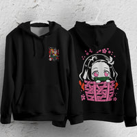 Demon Slayer Hoodie Loose Casual Clothing Rengoku Tanjiro Zenitsu Inosuke Anime Streetwear Personality 4