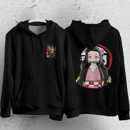 Demon Slayer Hoodie Loose Casual Clothing Rengoku Tanjiro Zenitsu Inosuke Anime Streetwear Personality 5
