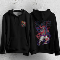 Demon Slayer Hoodie Loose Casual Clothing Rengoku Tanjiro Zenitsu Inosuke Anime Streetwear Personality 6