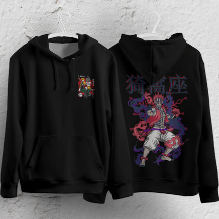 Demon Slayer Hoodie Loose Casual Clothing Rengoku Tanjiro Zenitsu Inosuke Anime Streetwear Personality 6