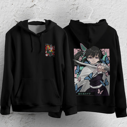 Demon Slayer Hoodie Loose Casual Clothing Rengoku Tanjiro Zenitsu Inosuke Anime Streetwear Personality 8