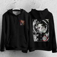 Demon Slayer Hoodie Loose Casual Clothing Rengoku Tanjiro Zenitsu Inosuke Anime Streetwear Personality 9