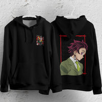 Demon Slayer Hoodie Loose Casual Clothing Rengoku Tanjiro Zenitsu Inosuke Anime Streetwear Personality 11