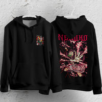 Demon Slayer Hoodie Loose Casual Clothing Rengoku Tanjiro Zenitsu Inosuke Anime Streetwear Personality 12