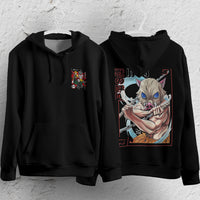 Demon Slayer Hoodie Loose Casual Clothing Rengoku Tanjiro Zenitsu Inosuke Anime Streetwear Personality 5
