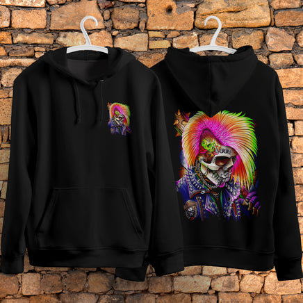 Streetwear Hoodie Casual Clothing Black Hoodie Fashion Long Sleeve Hooded Pullover Personality Streetwear 3