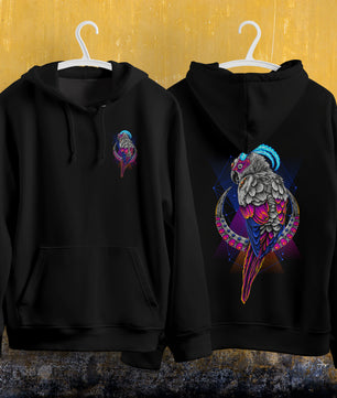 Streetwear Hoodie Casual Clothes Black Hoodie Fashion Long Sleeve Hooded Pullover Personality Streetwear