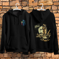 Streetwear Hoodie Casual Clothing Black Hoodie Fashion Long Sleeve Hooded Pullover Personality Streetwear 3